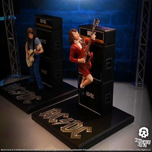 Knucklebonz AC/DC Rock Iconz Angus Young III Statue